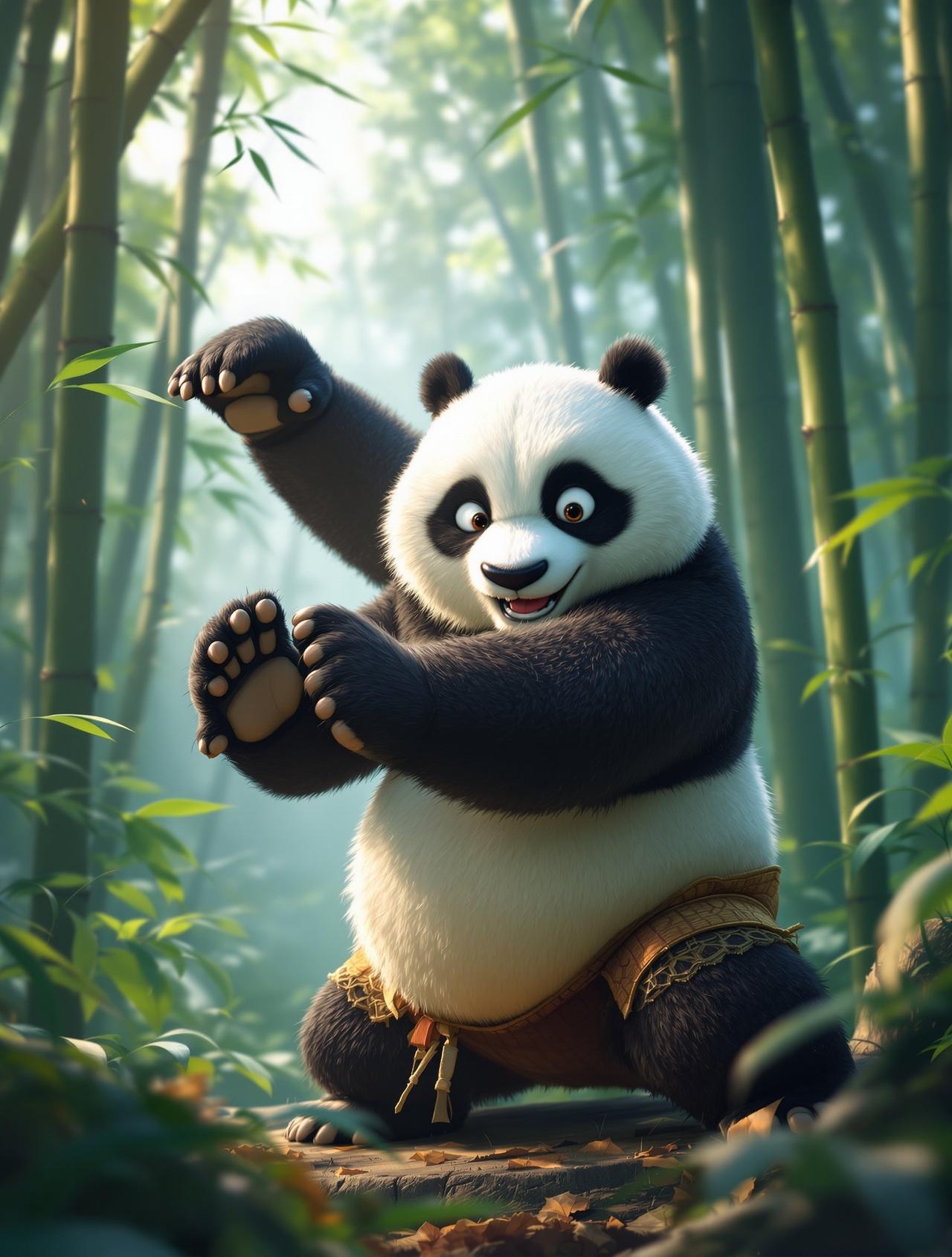 功夫熊猫：神龙传承 - 九一影视热门动画推荐